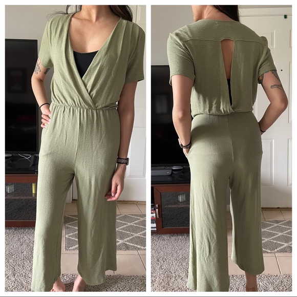 Oak + Fort Sage Green Jumpsuit - Picture 4 of 8